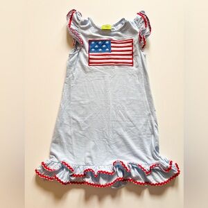 Classic Whimsy American Flag Dress
